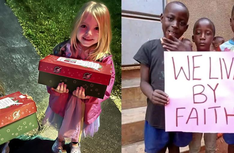 Sometimes we pray with eyes open